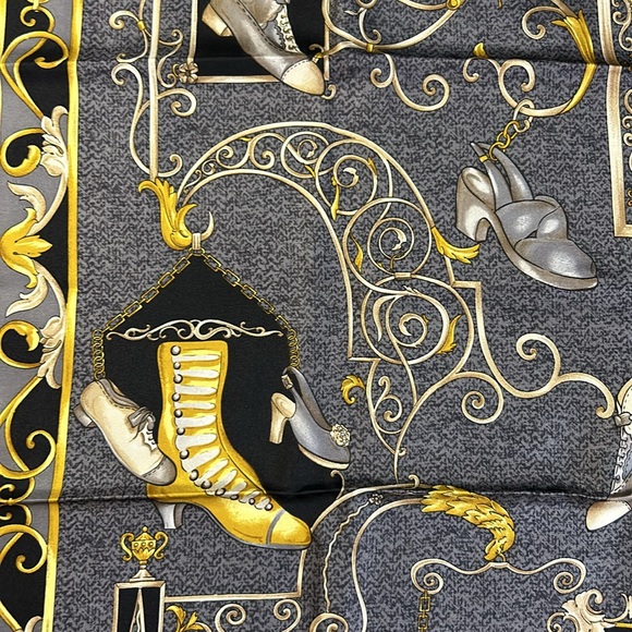 Bally Silk Scarf - Picture 4 of 6